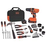BLACK+DECKER LDX120PK 20ボルトMAXリチウムイオンドリルおよびプロジェクトキット LDX120PK 20-Volt MAX Lithium-Ion Drill and Proj