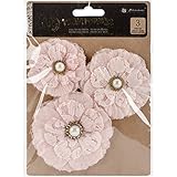 Prima Marketing 586508 Maestro Vintage Emporium Flowers (3 Pack) 2.25 To 3.25 Pink [並行輸入品]