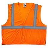Ergodyne GloWear 8210HL Class 2 Economy Vest Small/Medium, Orange by Ergodyne