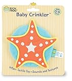 Rich Frog Crinkler、ソフトWashable Baby Crinkle Toy オレンジ 5168