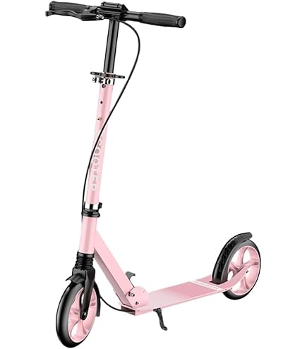 Amazon.co.jp: キックボード、スクーター、折りたたみ式、5段階高さ