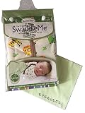 【もぐら☆ともだち！】100% コットン おくるみ Lサイズ Swaddle Me スワドル ミー もぐふきん (グラフィック・ジャングル　サイズＬ)