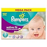 Pampers Active Fit Size 3 Midi 4-9kg (84 per pack) パンパースアクティブフィットサイズ3のmidi 4～9キロ（パックあたり84 ）