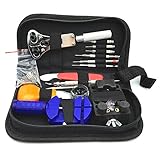 腕時計工具 HangRui 修理ツールセット 計144点 ベルト交換・電池交換・ベルトサイズ調整・メンテナス 収納ケース付き (144点セット)