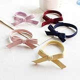 BIANHUAN ヘアゴム かわいい 10点セット 5色 リボン 人気 ヘアアクセサリー リボン 髪留め ゴム シンプル 女の子 レディース