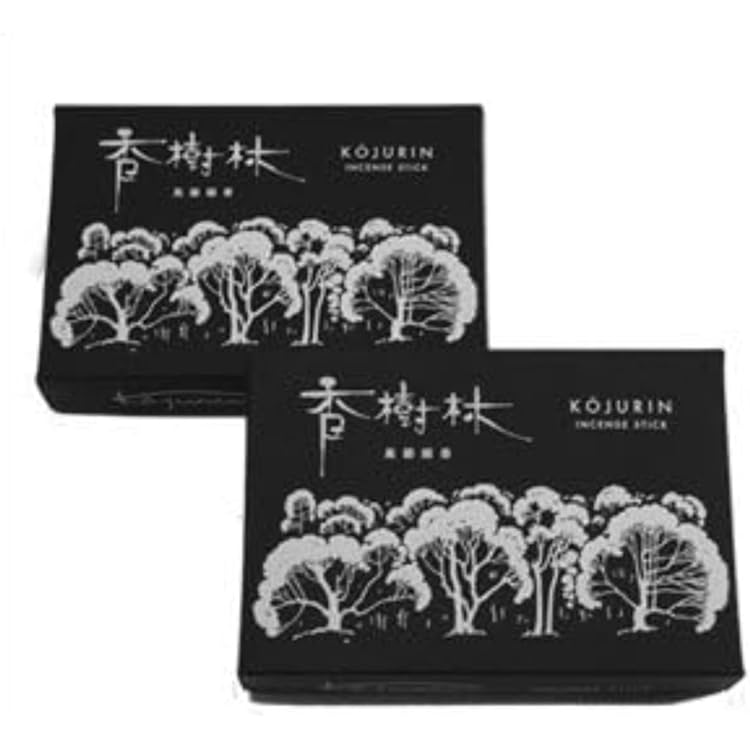 Amazon.co.jp: 玉初堂のお線香 香樹林 短寸6箱入 塗箱 #64 : ホーム