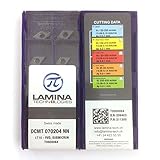 LAMINA　アルミカッターブレードインサート カッティングツール 回転工具 CNCツール 切削工具 10pcs
