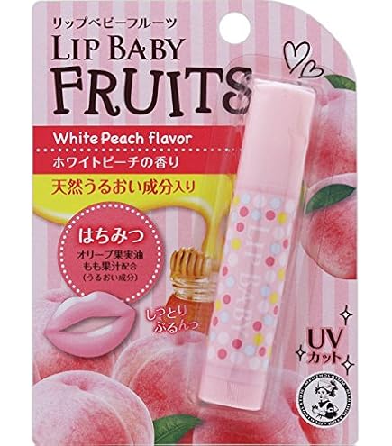 Amazon.co.jp: メンソレータム リップベビーフルーツ ストロベリーの