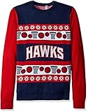 Atlanta Hawks One Too Many醜いセーター 3L レッド