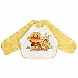 (バンダイ)BANDAI 長袖エプロン ベビー アンパンマン 防水 イエロー F