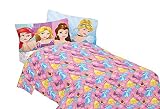 Disney Princesses Dreaming Princess Twin Sheet Set [並行輸入品]