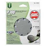 ALI INDUSTRIES 12052 8 Hole 100 Grit Disc, 5-Inch, 15-Pack [並行輸入品]