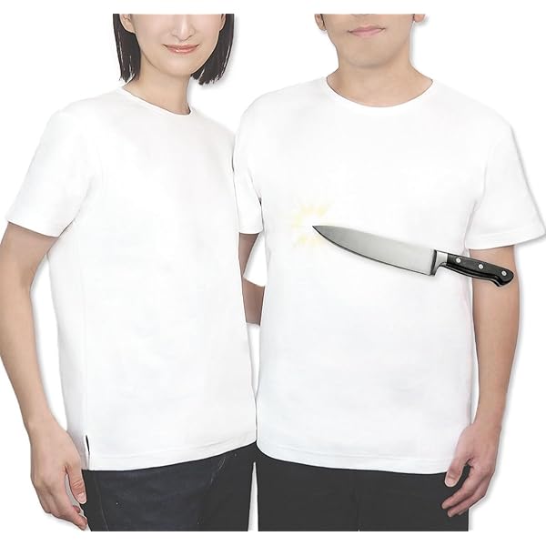 Amazon | Zerodis. 防刃Tシャツ 耐刃Tシャツ 耐切断性 耐摩耗性 耐引裂