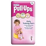 Huggies Pull-Ups Potty Training Pants for Girls Size 6 Large 16-23kg (12 per pack) 女の子サイズ6大16～23キロのた