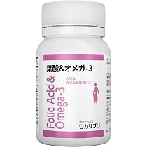 葉酸＆オメガ-3 サプリ 4つセット 楽天市場】【公式】ワカサプリ 葉酸&オメガ-3 サプリ サプリメント