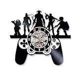 プレイステーションゲームキャラクターズテーマビニールレコードの壁掛け時計クリスマスギフト