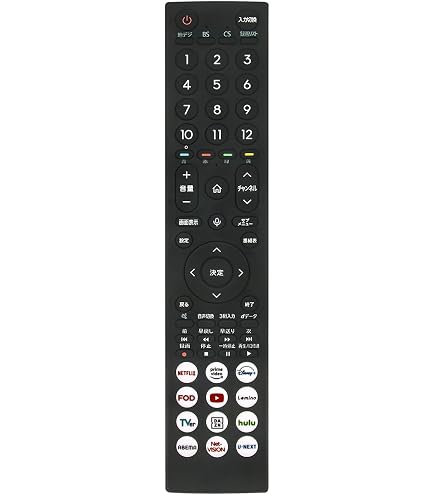 Amazon | テレビリモコン ERF3C46H replace for Hisense ハイセンス