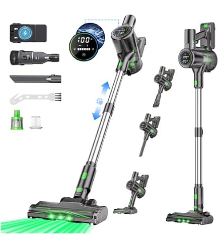 Amazon | 掃除機 コードレス 【7月より先行発売！3500KPa吸引力・強力