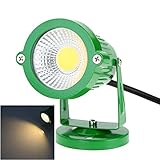 Lixada 6W 85-265V AC IP65 アルミLED 芝生 スポットライトランプ ハイパワー RGB 池、パス、ガーデン、庭、屋外用 【CE RoHS認証】