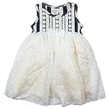 《初夏盛夏対応》SCHNEE(スネー) 天竺ボーダー+オパールワンピース 130cm /ネイビー NO.F-674025