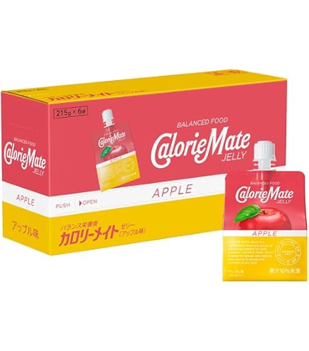 Amazon.co.jp: 大塚製薬 カロリーメイト ゼリー 215g×18個 (3種×各6個