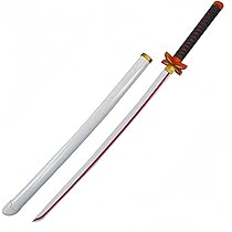Amazon.co.jp: 鬼滅の刃 日輪刀 ABS 長さ:104CM 鬼殺隊 完成度高い