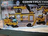 Block Tech Construction work site (228 - Construction Blocks/Pieces) 3 Models to make [並行輸入品]