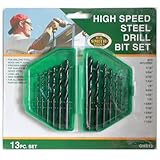 H.B. Smith GHS13 High Speed Steel Drill Bit Set (13 Piece) [並行輸入品]