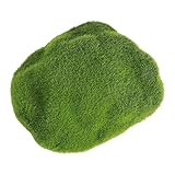 Vosarea 人工モス岩グリーンモスボールファジーモスカバーストーンは様々なサイズ
