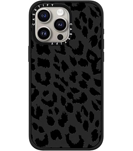 Amazon.co.jp: CASETiFY Leopard iPhone 16 Proケース [5フィートの
