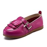 [FERE8890] 児童 子供用 女の子 フォーマル靴 プリンセス風 ストラップ パンプス フラット シューズ カジュアル リゾートスリッポン ボードシューズ 靴 新様式 春秋 タッセル スリッポン