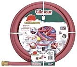 Gilmour 18 Series Reinforced Rubber Hose 5/8 Inch x 25 Feet Red 18-58025 [並行輸入品]