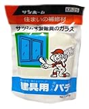 サンホーム工業 建具用ガラスパテ スタンドパック 400g KP-25