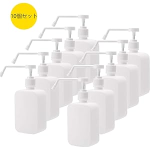 スプレーボトル 噴霧器 消毒用スプレー容器 500ml アルコール消毒噴霧器 手指消毒機 詰め替えボトル 軽量 噴霧器 霧吹き 手圧ボトル 消毒剤 アルコール対応 虫除け