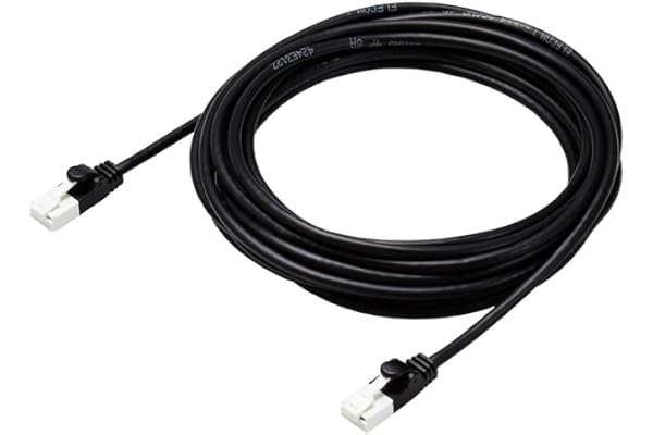 エレコム LANケーブル CAT6A 5m ツメが折れない 爪折れ防止コネクタ やわらか ブラック ECLD-GPAYTBK50