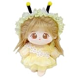 【ぬい服】ぬいぐるみ用ドレス & ヘッドドレスセット【蜂】20cm 用 黄色 g.triger ジートリガー 推しぬい ぬい活 [並行輸入品]