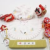 【正絹】お宮参り用 大黒帽と小物7点セット 日本製 女の子【ギフト対応】