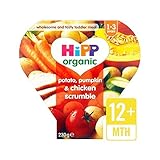 ジャガイモ、カボチャ＆チキンScrumble 12+ヶ月230グラム (Hipp Organic) (x 6) - HiPP Organic Potato, Pumpkin & Chicken Scr