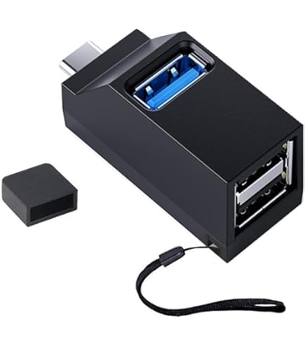 Amazon | YFFSFDC USB C ハブ Type C 3ポート USB3.0＋USB2.0