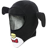 (トレスパス) Trespass キッズ・子供用 ペンギン ペングー バラクラバハット フリースキャップ 帽子 ウインターハット 冬 (2/4歳) (ブラック)
