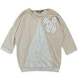 【秋冬物】 nico hrat(ニコフラート) 綿レーヨン天竺リボンドルマンワンピース 120cm /BE NO.B-250865