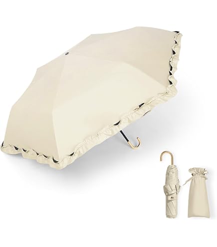 Amazon.co.jp: クラウスハーパニエミ折りたたみ日傘 晴雨兼用