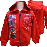 SPIDERMAN スパイダーマン 裏起毛 ジップアップパーカー 3才 [Baby Product]