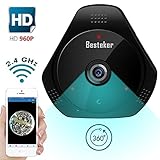 ネットワークカメラ Besteker 100万画素 720P 30FPS 防犯カメラ ベビーモニター 監視カメラ 暗視撮影PTZ制御 マイク内蔵 動体検知 ペット 子供 見守り 年寄り介護 パソコン 