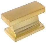 Cosmas 701bb真鍮ブラシContemporaryキャビネットハードウェアノブ – 1 – 7 / 16 "長 – 25パック