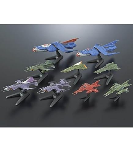 Amazon | 宇宙戦艦ヤマト メカコレ大ガミラス帝国軍艦載機セット 太陽  