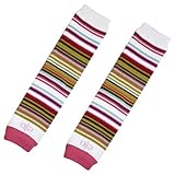 BabyLegs Stripe ピンクビーチ ワンサイズ(0才~4才)