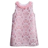 Pettigirl女の子袖なしワンピース ストレート子供ドレス パーティー 140cm [並行輸入品]