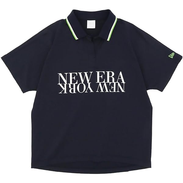 新品未使用タグ付:NEW ERA紺野ゆり スキッパーシャツ ペールコーラルM Amazon.co.jp: ニューエラ（NEW ERA） ゴルフウェア 吸汗速乾