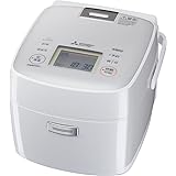 三菱電機 IH 炊飯器 3.5合 備長炭 炭炊釜 小型 一人暮らし 日本製 NJ-SED06-W 月白